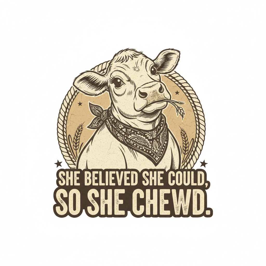 She Believed She Could So She Chewed - Revised